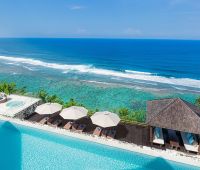 Villa Grand Cliff Ungasan, Vistas al mar